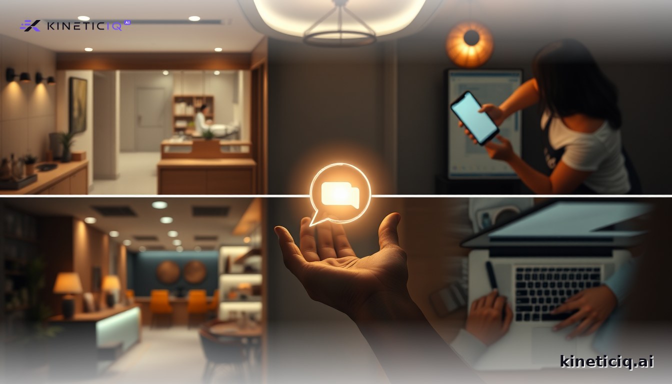Instagram DM customer service automation hospitality — KineticIQ